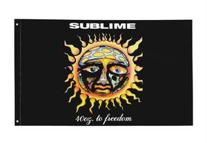 Sublime 40oz to Freedom Sun 3 x 5 Flag - Brand New