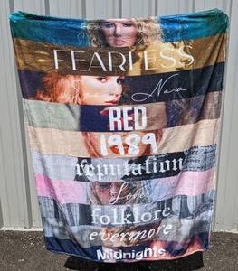 Taylor Swift Era Tour Blanket 62 X 48 Inches - Brand New