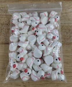 50 Mini Resin Baseball Ducks - Brand New