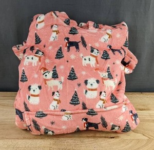 Adult Oversized Blanket Hoodie - Dog Print - New