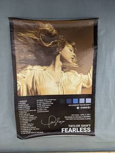 Taylor Swift Fearless Album Cover Canvas 16 x 24 Poster - Brand New