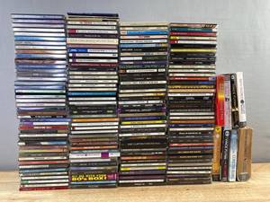 180 CD Music Collection - Elton John, Tim McGraw, Norah Jones, Celine Dion, Willie Neslon, Beatles, Barry Manilow, Eric Clapton, Hank Williams C