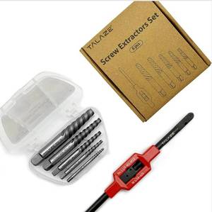 Talaze 6pc Screw Extractor Set With Tap Wrench - Brand New