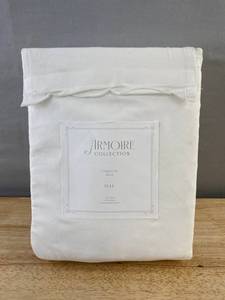 Armoire Collection Coquette Full White Sheet Set - Brand New