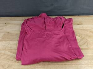 Womens 2XL Full Length Long Sleeve Pink Dress - Brand New