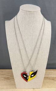 Best Friends Deadpool & Wolverine 20 Necklace - Brand New