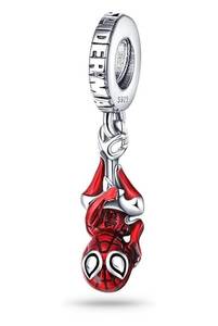 Spider-Man S925 Silver Charm for Pandora Bracelet - Brand New