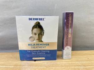 Dermfree Milia Remover Treatment 1oz & 0.5oz - Brand New
