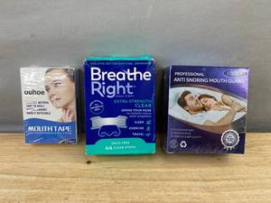 Oulhoe, Breathe Right & Ellocy Mouth Care Mixed Lot - Brand New