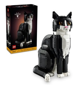 LEGO Ideas Tuxedo Cat Building Set, DIY Crafts Kit for Home Decor - 21349 - $99.99 Retail - Brand New