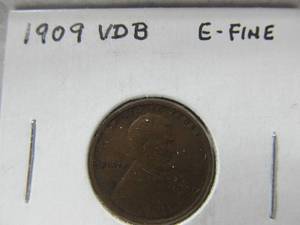 1909 VDB Lincoln Penny