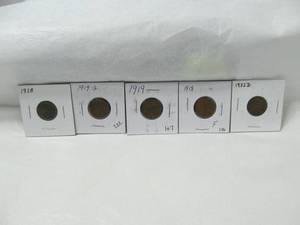 5 - Lincoln Pennies