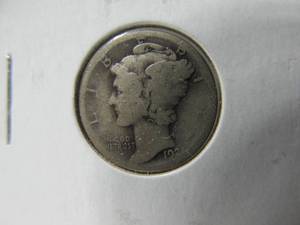 1921D Mercury Dime