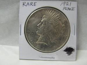 1921 Peace Silver Dollar Coin