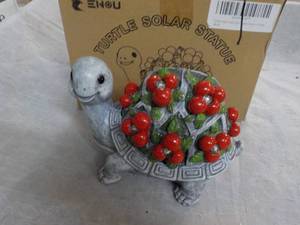 Solar Turlte Resin Statue...
