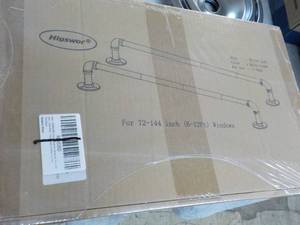 Higswar IndoorOutdoor Curtain Rods...