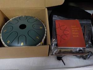 Steel Tongue Drum and Accessories...