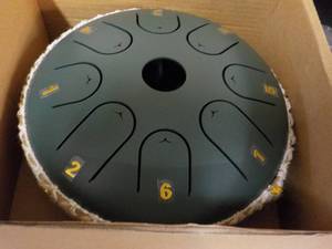 Steel Tongue Drum and Accessories...