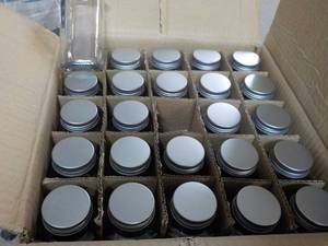 Set of 24 Spice 8oz Jars and Labels...