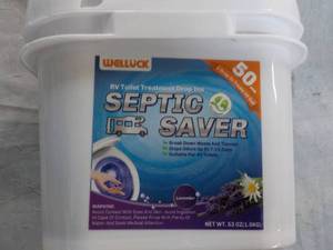 Tub of RV Toilet Treatment Drop Sep...