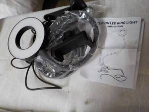 Clip On LED Ring Light...