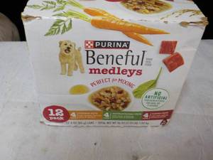 12 pack Purina Beneful Dog Mealeys ...
