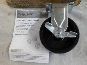 Husky Set of 4 Casters 5 x 2...