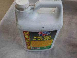 Gallon Jug Car Quest PAG and UV DYE...