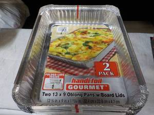 10 Handi-Foil 13 x 9 Oblong Pans -...