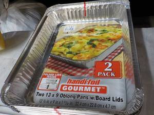 10 Handi-Foil 13 x 9 Oblong Pans -...