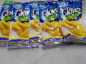 5 pair Latex Gloves...
