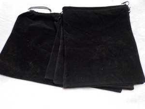 6 Velvet Gift 10 x 11 Bags...