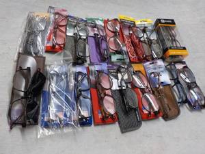 20 pair Reading Glasses- various st...