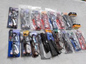 20 pair Reading Glasses- various st...