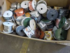 Box of Ribbon- various sizes and Le...