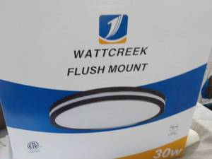 Wattcreek Flush Mount 30 W Ceiling ...