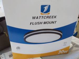Wattcreek Flush Mount 30 W Ceiling ...