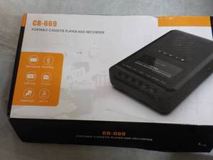 Portable Cassette Player and Record...