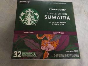 Keurig Starbucks Sumatra 32 Coffee ...