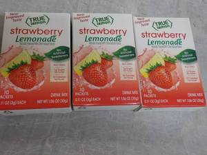 30 Packets Strawberry Lemonade Drin...