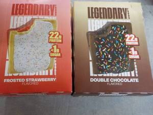 2 Boxes Legendary Protein Bars...