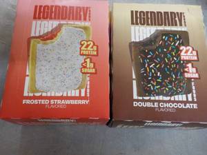 2 Boxes Legendary Protein Bars...
