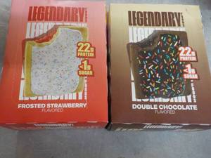 2 Boxes Legendary Protein Bars...