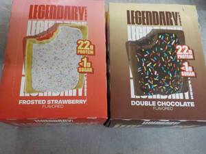 2 Boxes Legendary Protein Bars...