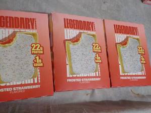 3 Boxes Legendary Protein Bars...