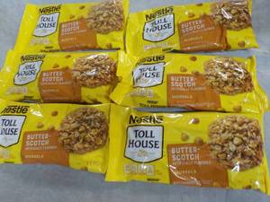 6 bags Toll House 11 oz Butterscotc...