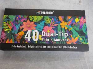 PAGATHER 40 Dual Tip Fabric Markers...