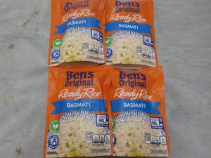 4 Bens Original 8.5 oz pkgs Basmat...
