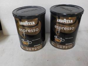 2 LavAzza Espresso Ground Coffee...