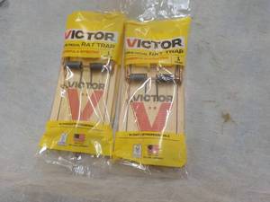 2 Victor Rat Trap...
